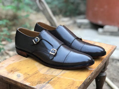 Classic Luxe Double Monk Strap Oxford