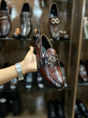 Elite Evoke Ember Patina S-Buckle Loafer