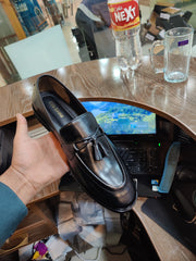 Elite Evoke Onyx Tassel - Classic Men’s Tassel Loafer