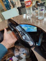 Elite Evoke Onyx Tassel - Classic Men’s Tassel Loafer