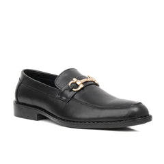 Midnight Black Elegance Loafer - Pure Cow Leather