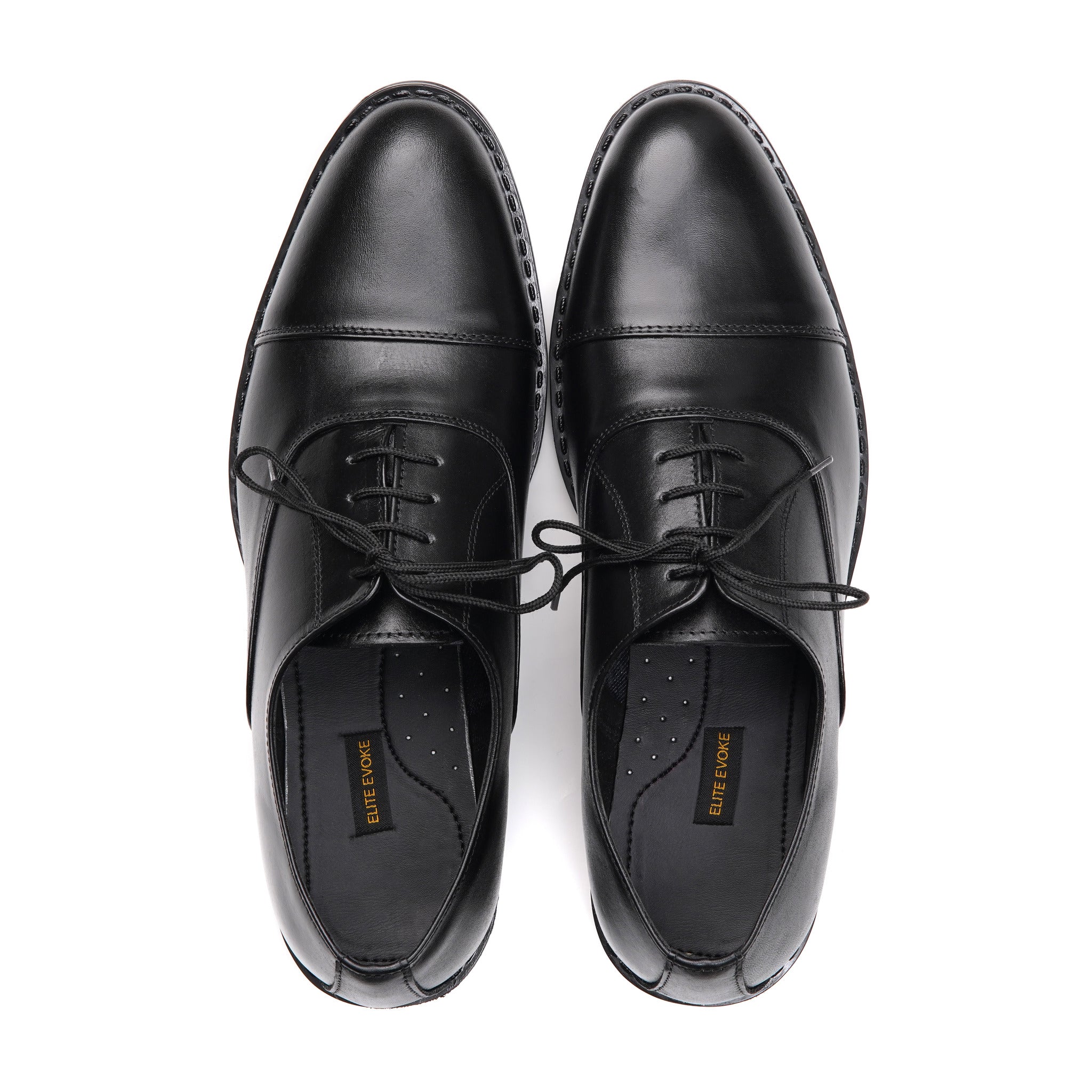 Laced Legacy Oxfords - Pure Cow Leather