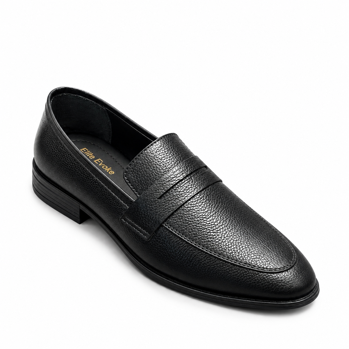 Elite Evoke – Noir Executive Penny Loafers