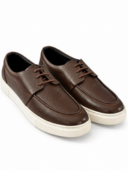 Elite Evoke – Chocolate Brown Leather Casuals