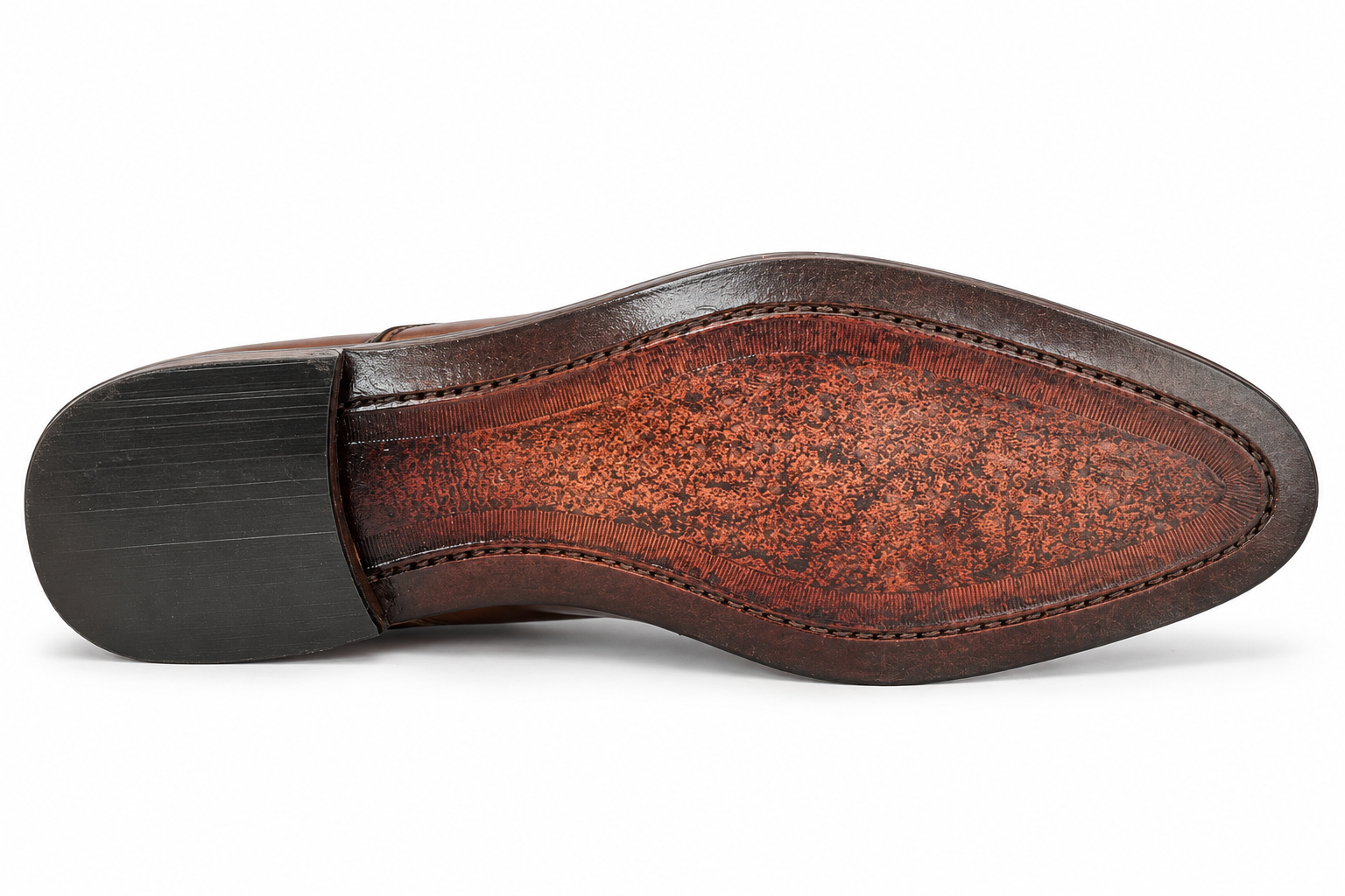 Elite Evoke – Heritage Brown Cap-Toe Oxford Shoes