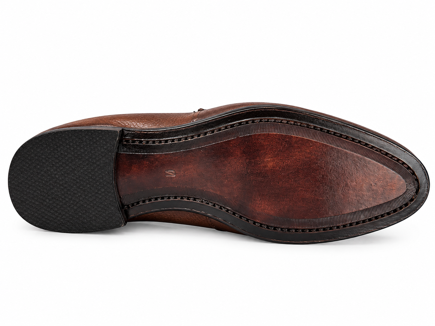Elite Evoke – Brown Signature Horsebit Leather Loafers