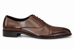 Elite Evoke – Heritage Brown Cap-Toe Oxford Shoes