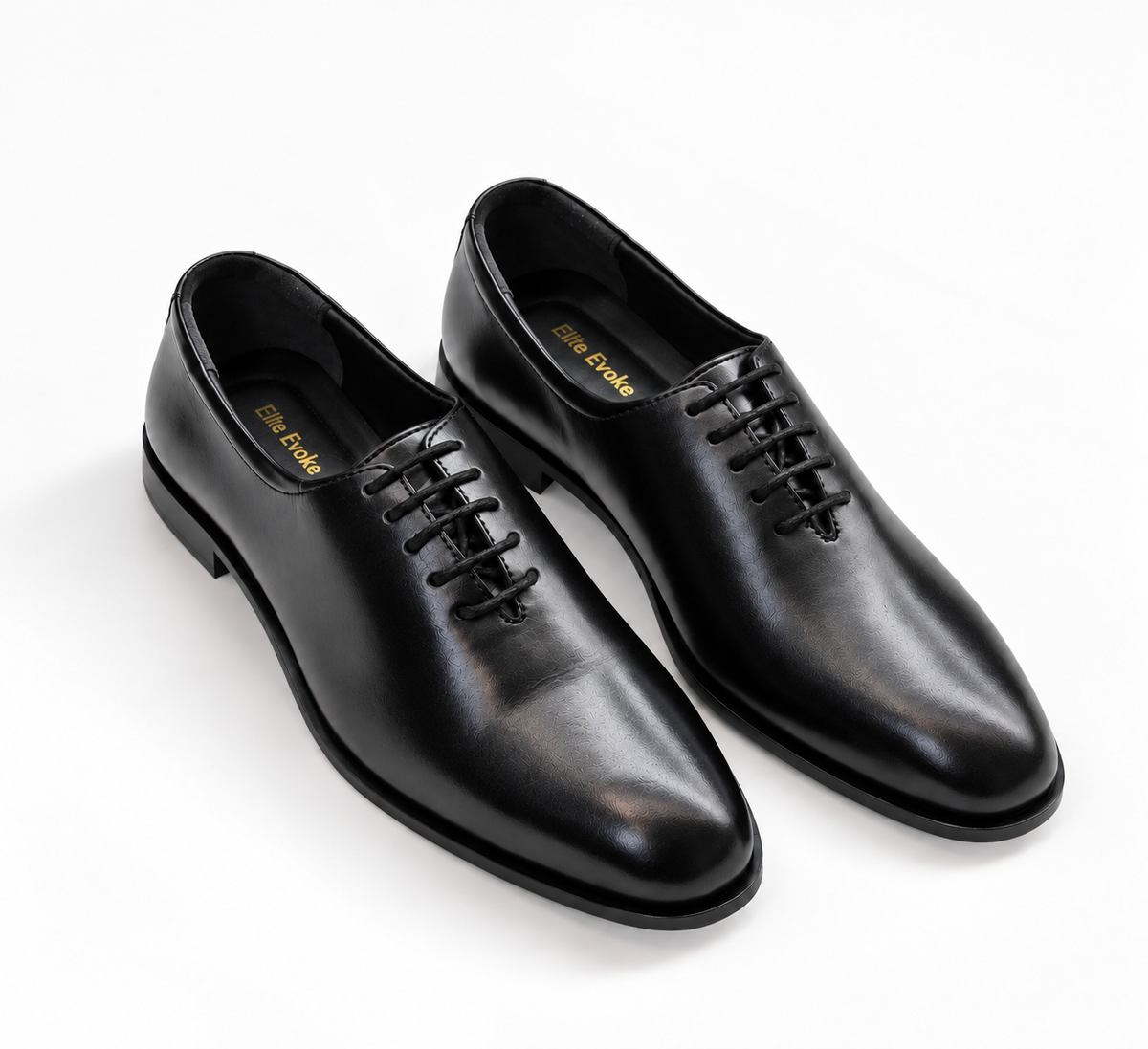 Elite Evoke – Noir Royale Wholecut Oxfords