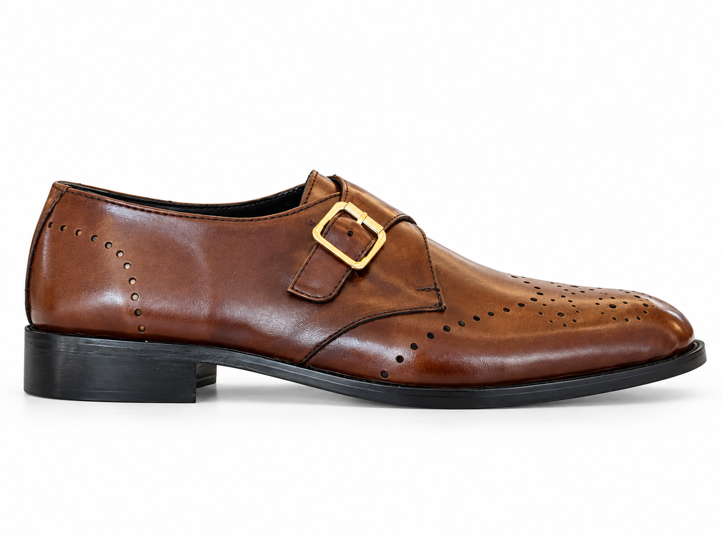 Elite Evoke – Brogue Monk-Strap Shoes