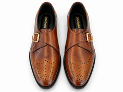 Elite Evoke – Brogue Monk-Strap Shoes