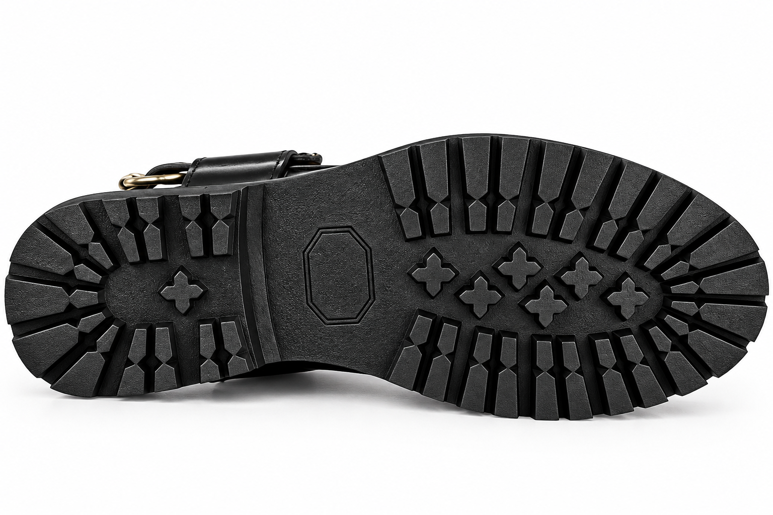 Elite Evoke – Classic Brogue Leather Peshawari Sandals