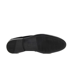 Black Elegance Refined Horse Bit Loafers